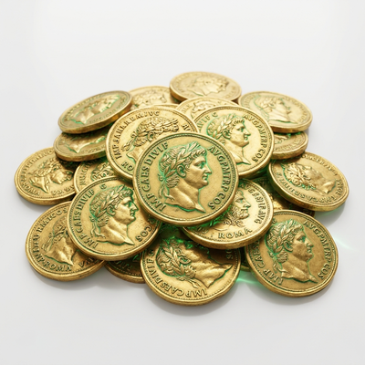 Gold Coins Gold Coins Chest Pile