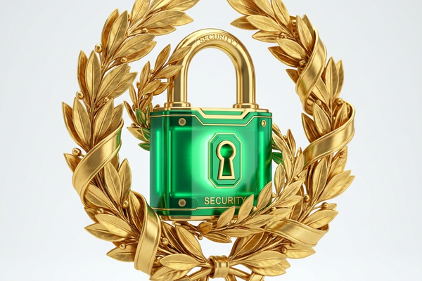 GDPR Security Shield Vector