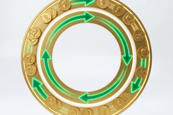 Fictional Coin Economy Flow Chart