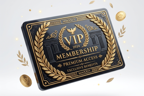VIP Card Package Illustration